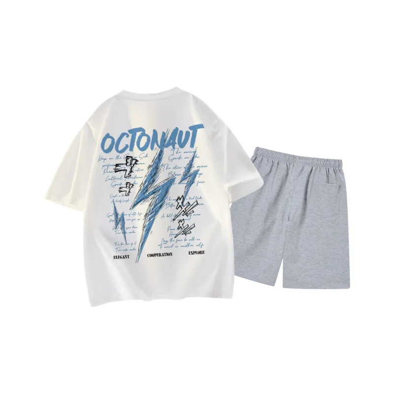 Small Columns Under The Sea Casual Sportswear Unisex-6