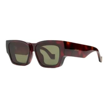 LOEWE Injection Molded Nylon Rectangular Sunglasses Unisex Brown