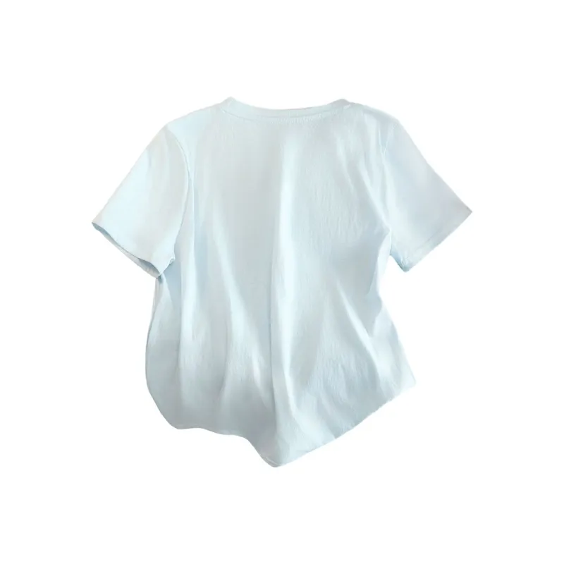 Cypress House T Shirts Women's Light Blue-1