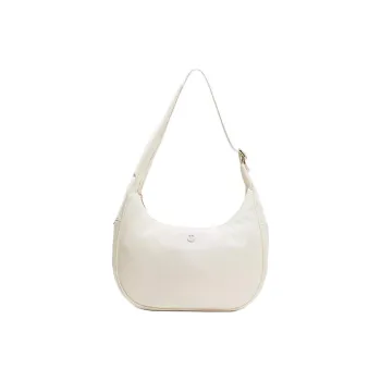 Lululemon Nylon Shoulder Bag Women's Light Ivory