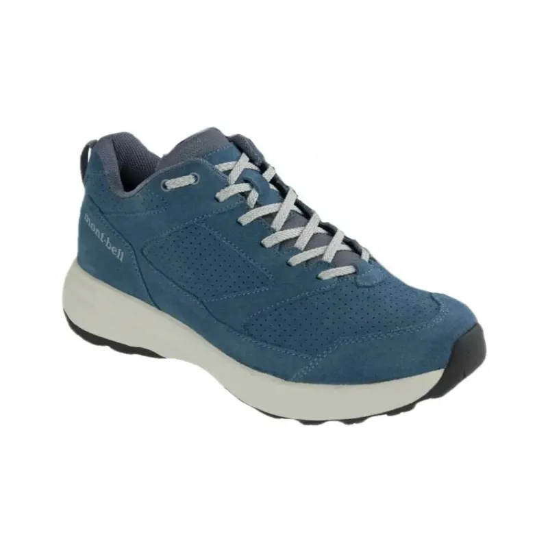 MONTBELL Woodland Walker Shock Absorbers Low Top Hiking Shoes Men's Blue-1