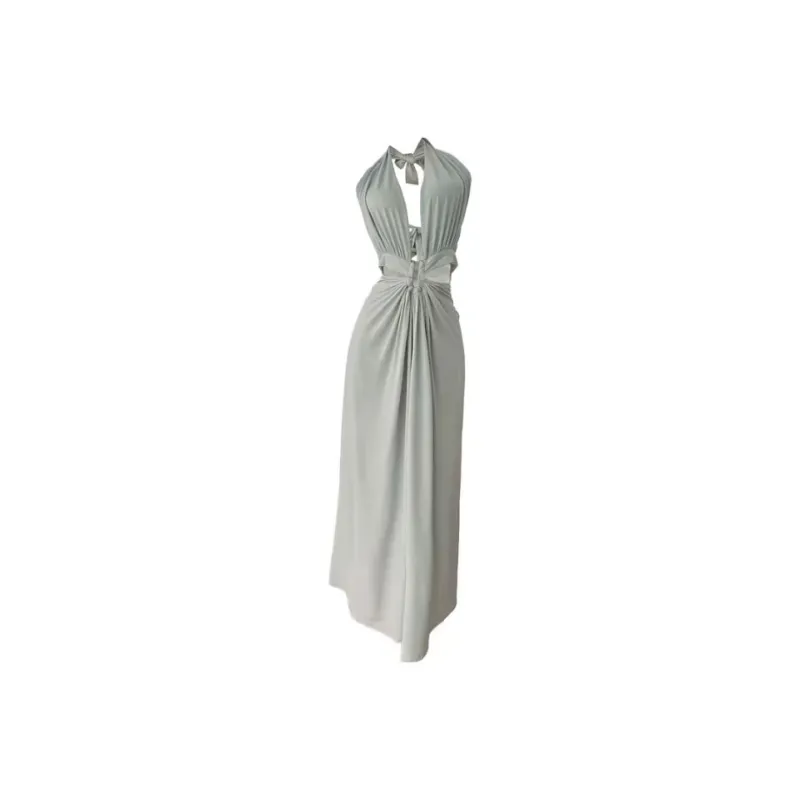 PUREIDOL Slip Dresses Women's Light Blue-0
