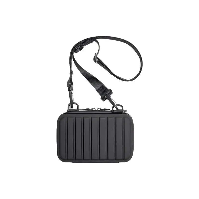 ZARA Acrylonitrile Shoulder Bag, Crossbody Bag Men's Black-0