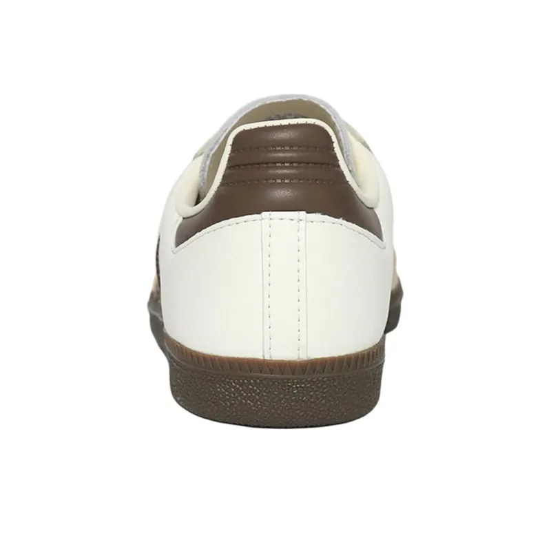Adidas Originals SAMBA OG Wear resistant And Lightweight Low Top Skateboard Shoes Women's Ivory-3