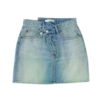 MOUSSY Denim Short Skirts Women's