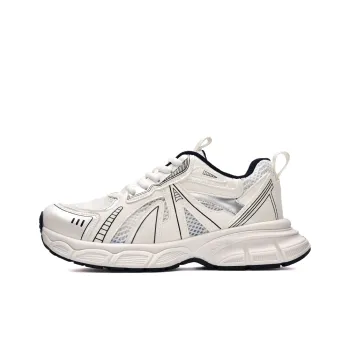 VICTORIA&VERA Slip Resistant, Abrasion Resistant, Breathable Low Top Chunky Sneakers Women's