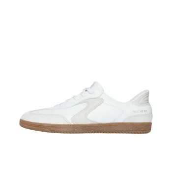 Skechers Low Top Casual Shoes Women's White Yellow