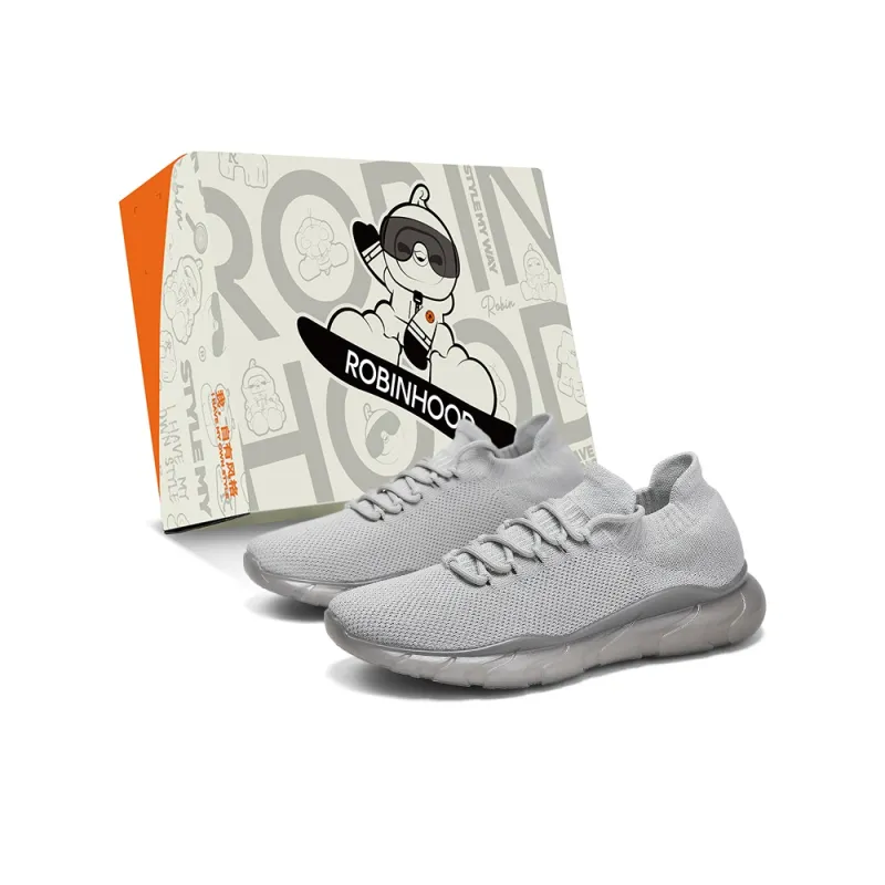 ROBINHOOD Slip Resistant, Abrasion Resistant, Breathable, Lightweight Low Top Casual Shoes Men's Box Included-6