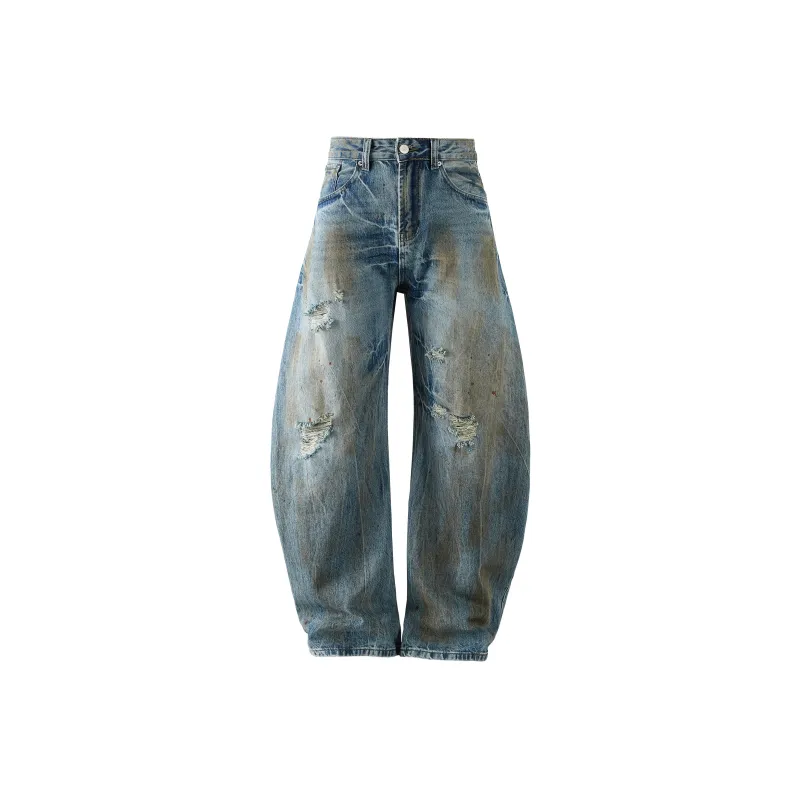 YK&YB Jeans Unisex Blue-1