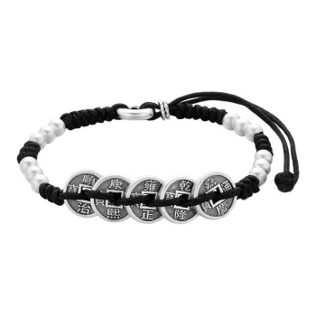 Lao Feng Xiang 990 Silver Bracelets Unisex