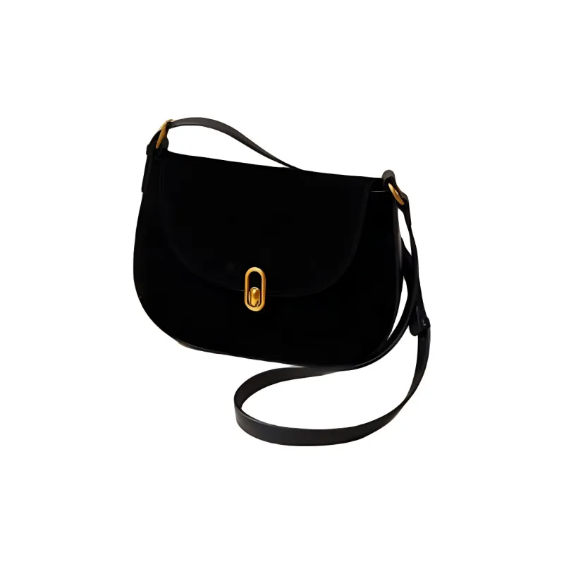 BEMIX PETS Synthetic Leather Shoulder Bag Women's Black-1