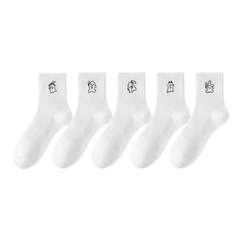 7 SEVFUN Mid Calf Socks Women's Combo Set-0