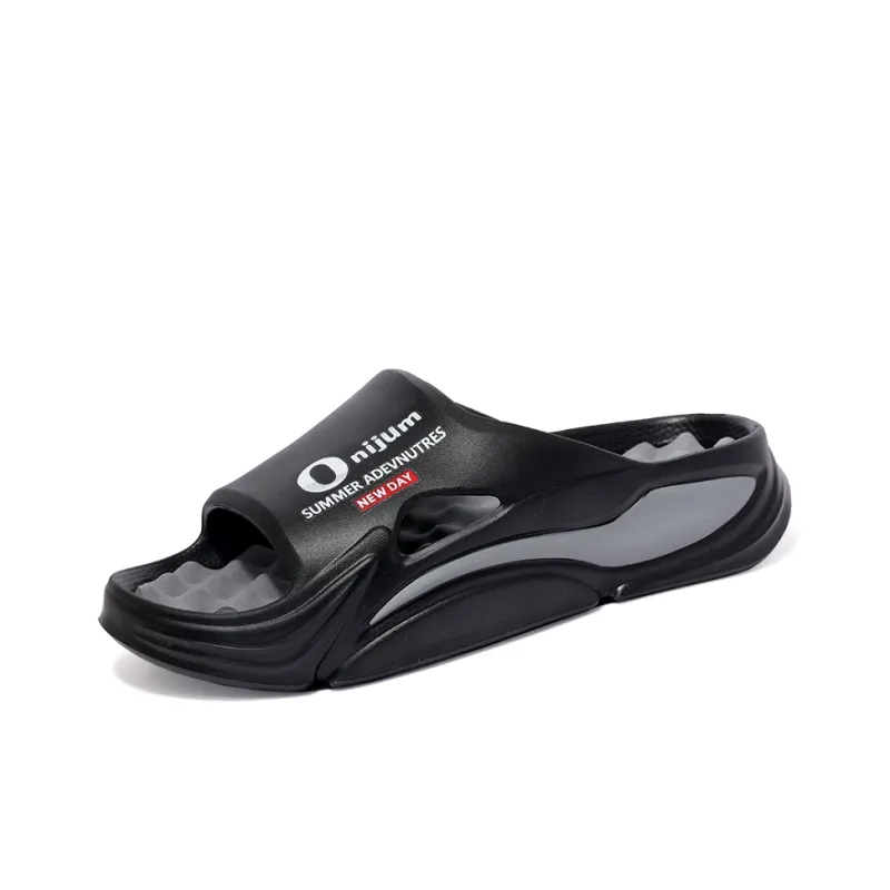 CariteSport EVA Quiet Slip Resistant Odor Resistant Abrasion Resistant Quick Dry Cushioning Slide Slippers Unisex-20