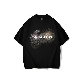 MONOLOGE T Shirts Unisex Black