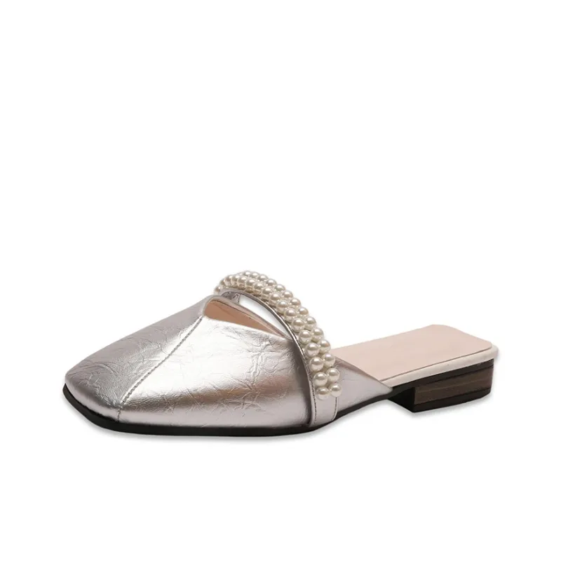 WUJI Slip Resistant Abrasion Resistant Closed Toe Slippers Women's-0