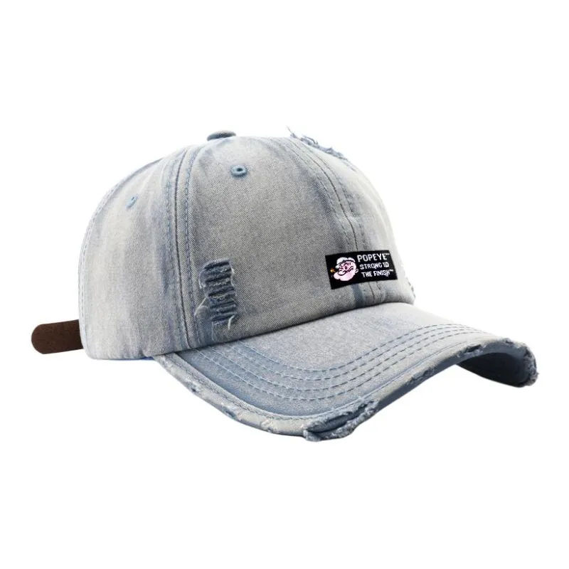 POPEYE Denim Baseball Caps Unisex-4