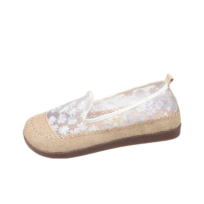 WUJI Espadrilles Women's Pink/Blue-4