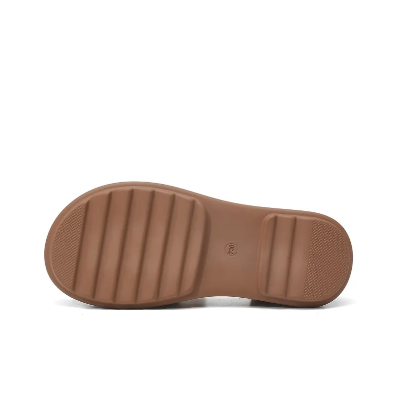OULISASI One Strap Sandals Women's-14