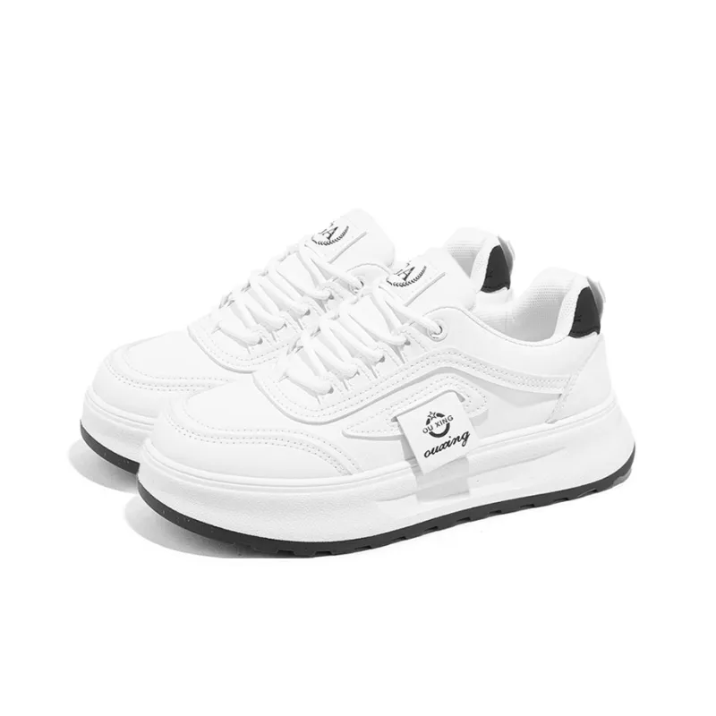 Gai Renpu Anti Slip And Wear Resistant Height Increasing Low Top Skateboard Shoes Women's-15