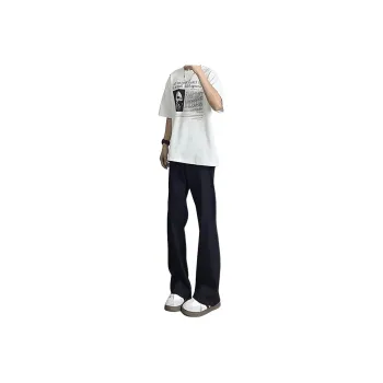 DARK HORSE Casual Pants Unisex Ink Black