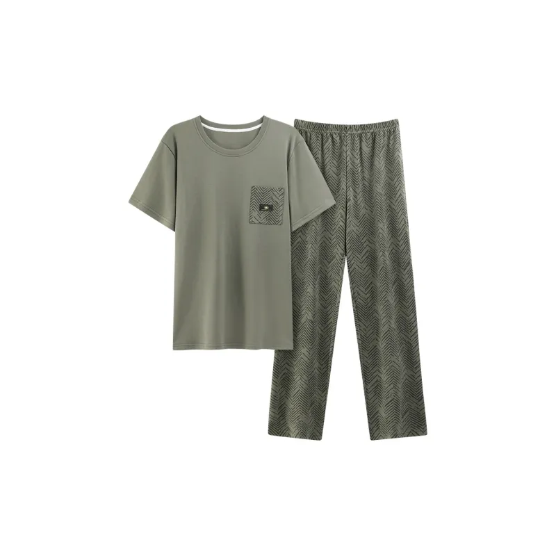 Top Melon Men Pajama Sets-0