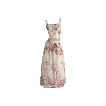 SKYA Sleeveless Dresses Women's Multicolor Long
