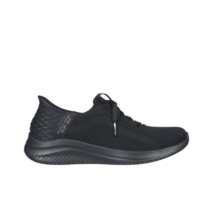 Skechers Ultra Flex 3.0 Low Top Casual Shoes Women's Black-1