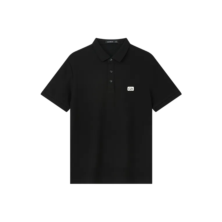 CAISEDI T Shirts Men Black-0
