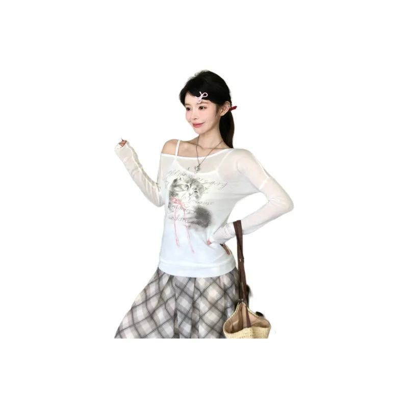 MORii T Shirts Women's White-1