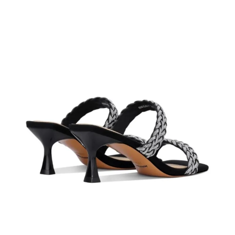 JESSICA SOPHIA Rhinestone Slip Resistant Abrasion Resistant Slide Slippers Women's-3