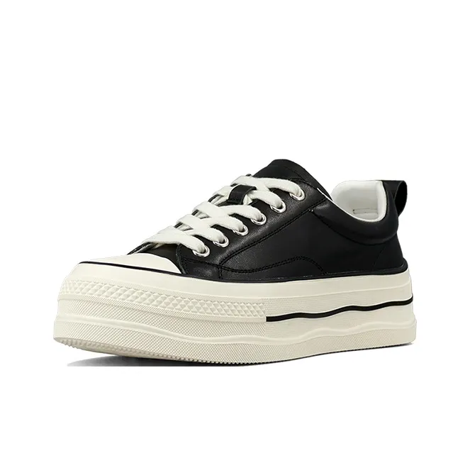 ZSBELLA Anti Slip Wear Resistant Low Top Skateboard Shoes Women's-1
