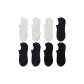 8-Pack (White 3+Navy Blue 3+Black 2)