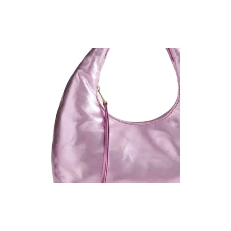 Other Stories Sheepskin Handbag Small Size Women's Lilac-4