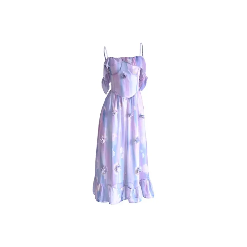 AURORA MUSE Slip Dresses Women's-0