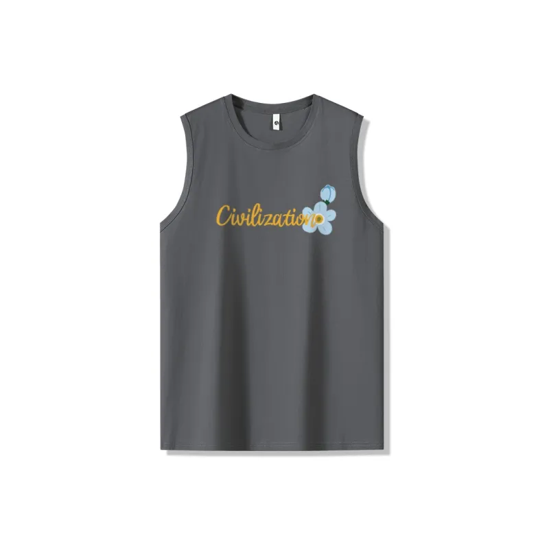 Cotton Gene Tank Tops Unisex-6