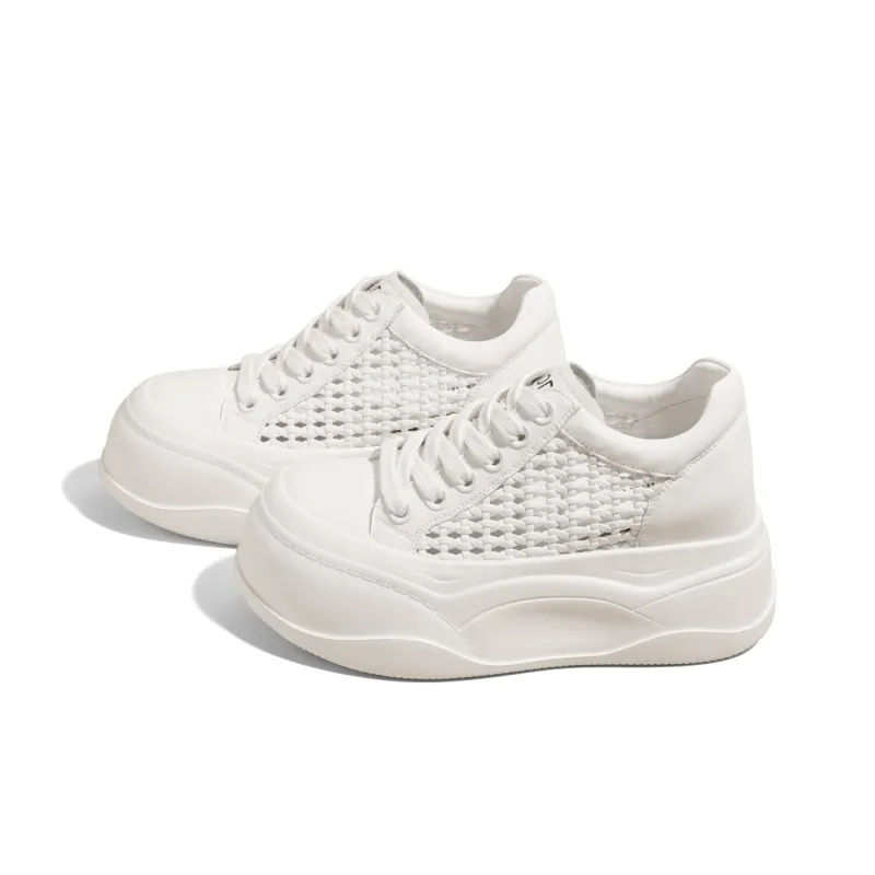 KODI Height Increasing Abrasion Resistant Low Top Skateboard Shoes Women's-2