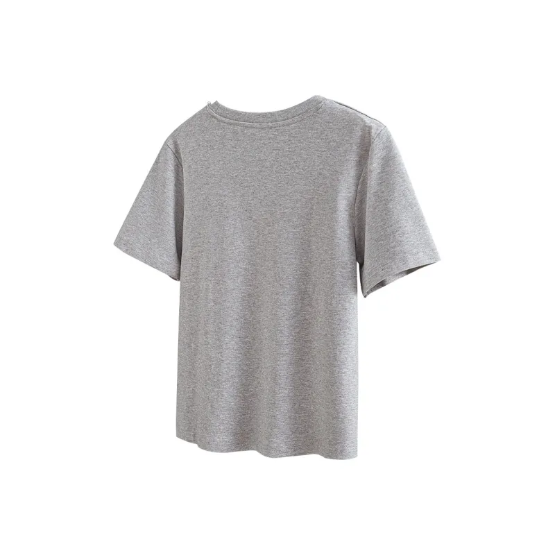 TOUCH T Shirts Women's Light Gray-1