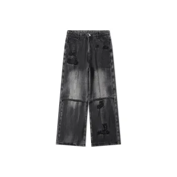 ACE VESTITI Jeans Unisex Black