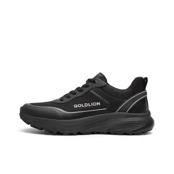 GOLDLION Low Top Casual Shoes Men's Black