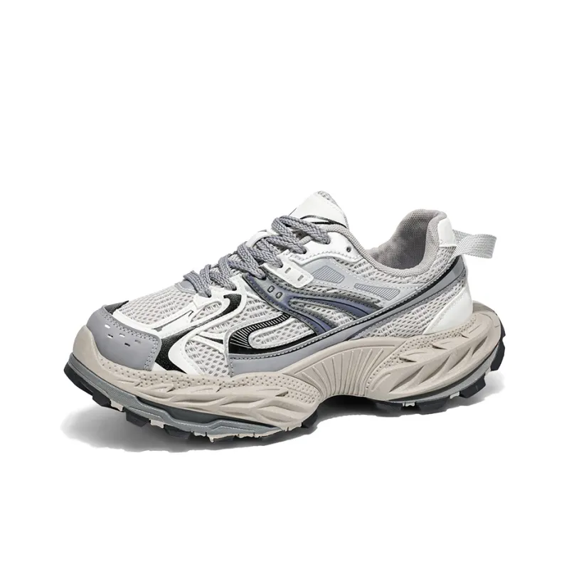 Kinglake Anti Slip Wear Resistant Low Top Chunky Sneakers Men's-1