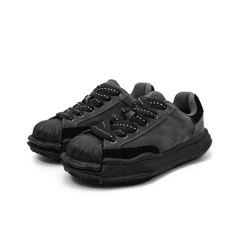 Flange Bullo Low Top Casual Shoes Unisex Wash Color-1
