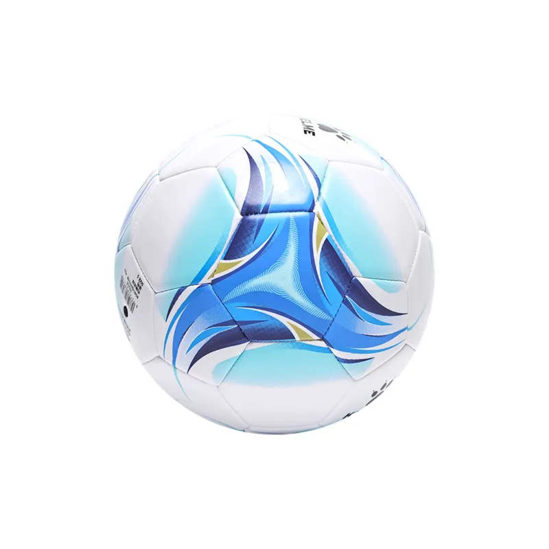 KELME Size 34, Size 5, Size Machine Stitched Soccer Ball PVC Machine Stitched Soccer Ball Unisex Blue-3