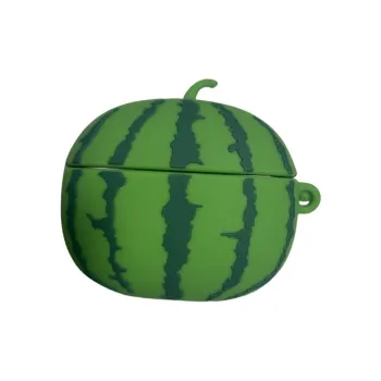 Baohuguang Compatibility Apple AirPods Pro 2/1/2/3 TPU Fashion Minimalist Style Watermelon Headphone Cases