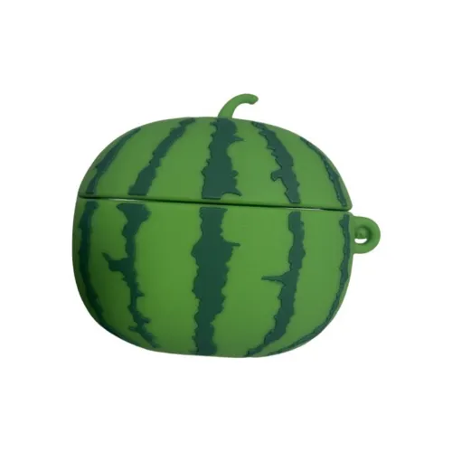 Baohuguang Compatibility Apple AirPods Pro 2/1/2/3 TPU Fashion Minimalist Style Watermelon Headphone Cases