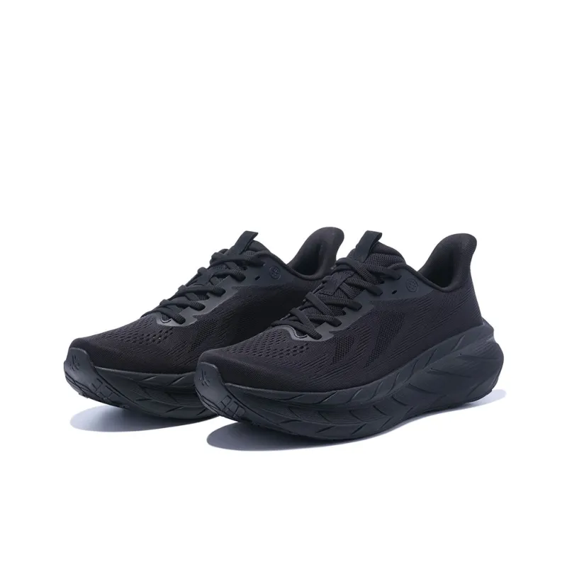 BMAI Expedition Pure2.0 Cushioning Abrasion Resistant Breathable Slip Resistant Low Top Running Shoes Women's Black-2