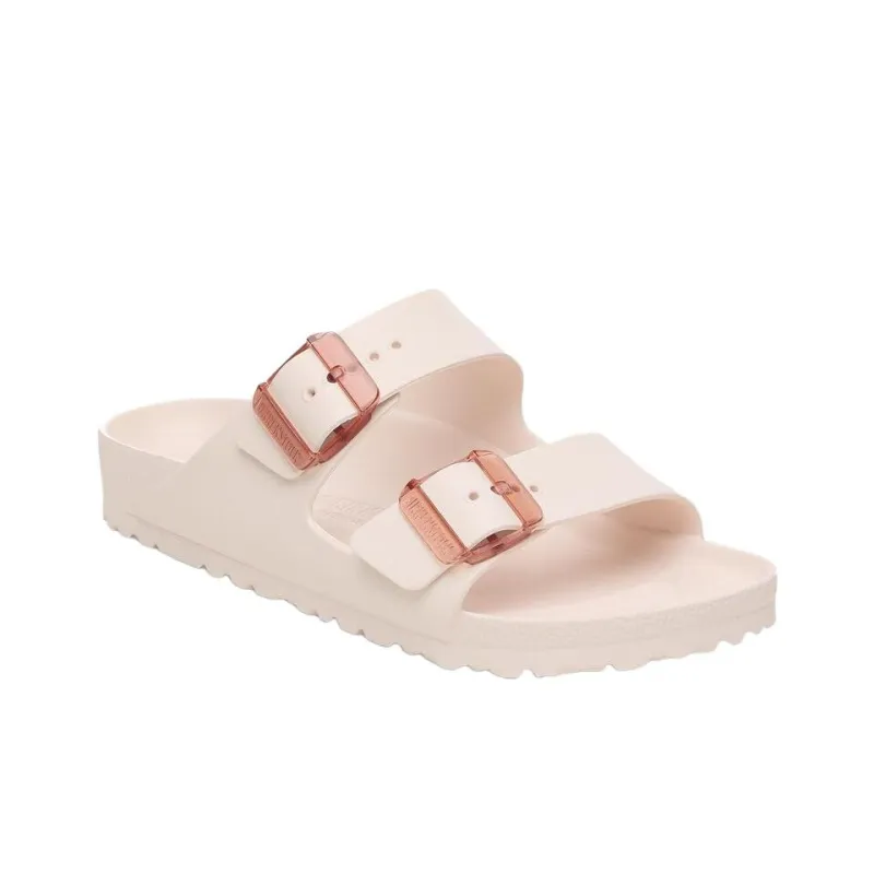 Birkenstock Arizona EVA Abrasion Resistant Slide Slippers Unisex Light Pink Regular Loose Fit-1