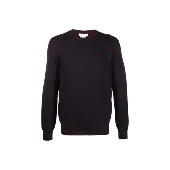 Alexander McQueen Sweaters Men Black