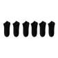 6 Pack[No-Show Socks Black 6]