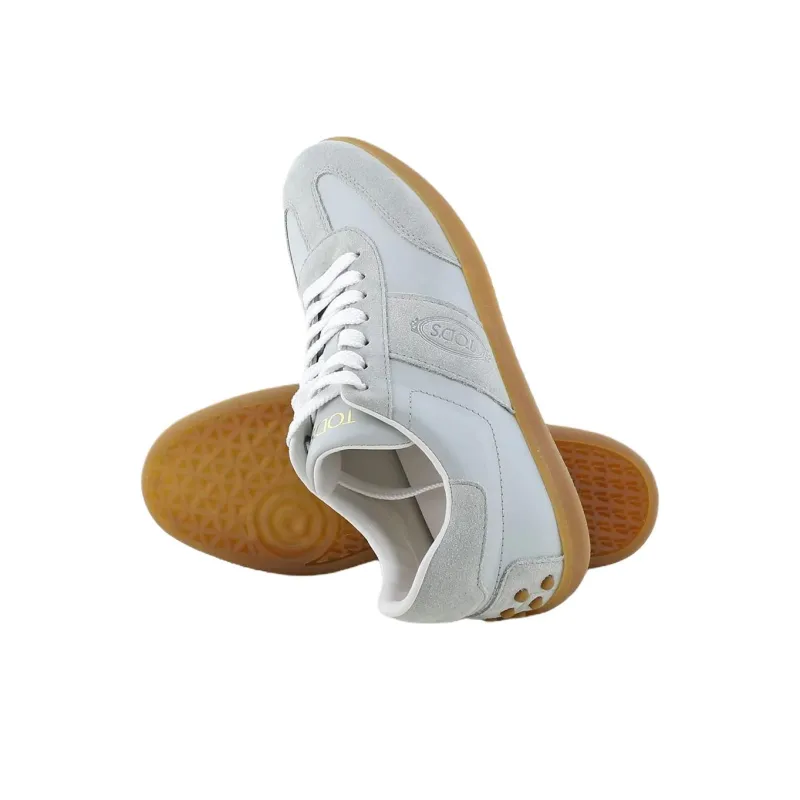 TOD'S Low Top Skateboard Shoes Women's Gray-2
