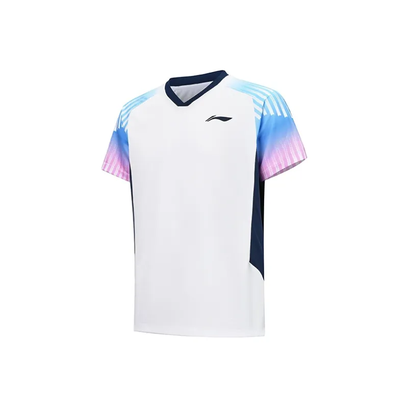 LiNing Badminton Series T Shirt Unisex White-1